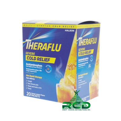 THERAFLU SEVERE COLD & COUGH DAYTIME BERRY 20CT LOOSE